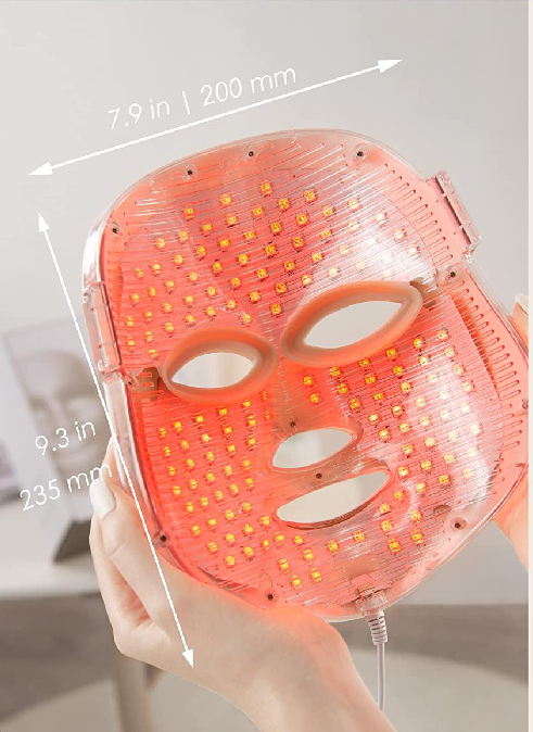 Como funcionan las mascaras faciales led