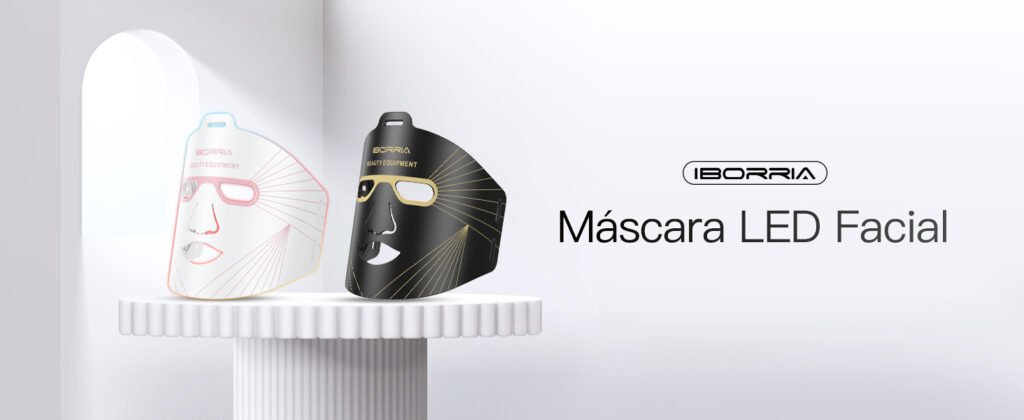 mascara led facial iborria